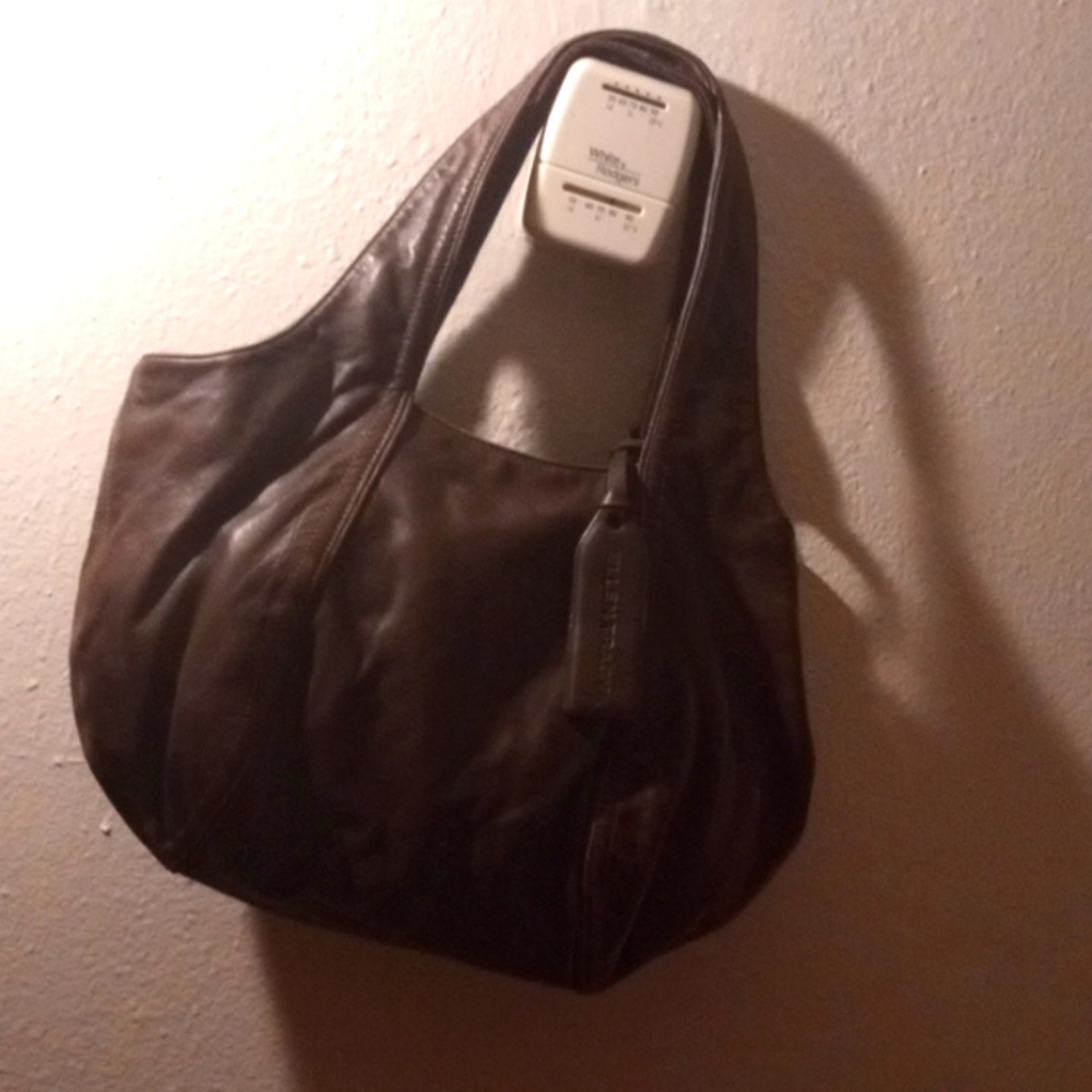 Cute brown soft purse